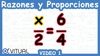 🟦 Encontrar el Elemento Faltante en la Proporción  Video 1 [upl. by Novert655]