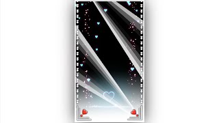 Template Video Background Full Screen  light Effect  Kinemaster Template Black Screen Status [upl. by Goulden]