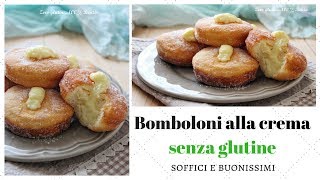 Bomboloni alla crema SENZA GLUTINE [upl. by Sparkie]