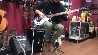 Uptown Funk cover using Danelectro 59NOS [upl. by Arrio]