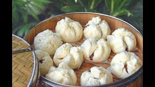 Char Siu Bao Fluffy Dim Sum Barbecue Pork Bao Recipe 叉烧包 [upl. by Alak]