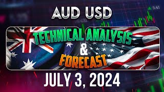 Latest AUDUSD Forecast and Technical Analysis for July 3 2024 [upl. by Aynotal]