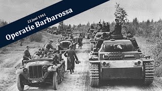 Wat was Operatie Barbarossa  22 juni 1941  Tweede Wereldoorlog [upl. by Reteip]