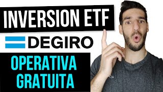 👉 CÓMO INVERTIR en ETF con DEGIRO ✅ EXPLICACIÓN EN DETALLE Y CON EJEMPLO PRÁCTICO [upl. by Selym]