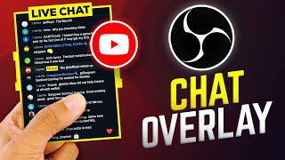 OBS Studio Adding YouTube Chat Overlay to Your Stream [upl. by Tadich656]