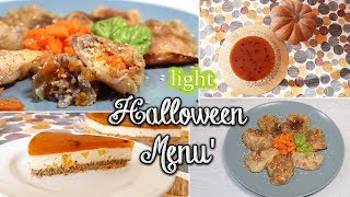 🎃 involtini vietnamiti di ZUCCA e PROVOLA affumicata  cheesecake light ricette per HALLOWEEN menù [upl. by Kcirrad]