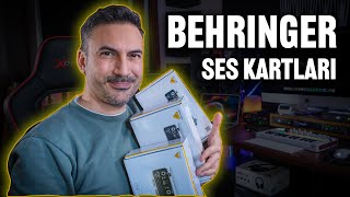 Behringer Ses Kartı İncelemesi UM2 UMC22 UMC202HD [upl. by Akahs]