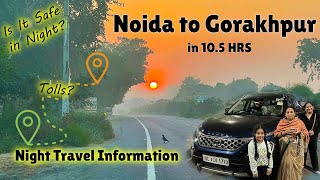 Noida to Gorakhpur Overnight Journey  November 2023 NoidaToGorakhpur [upl. by Tory]