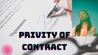 The Law of Privity of Contract [upl. by Eachern]