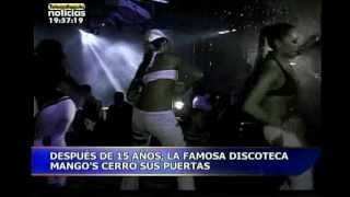 Luego de 15 años la discoteca Mangos cierra sus puertas [upl. by Sikes899]