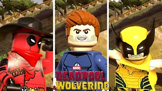 Deadpool and Wolverine  Every Character Powers and Abilities in LEGO Video Game [upl. by Leilah366]