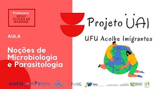 AULA 4  NOÇÕES DE MICROBIOLOGIA E PARASITOLOGIA [upl. by Anazraf]