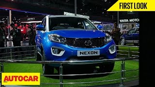 Tata Nexon  First Look  Autocar India [upl. by Atelra673]