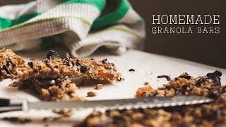 Homemade Granola Bars [upl. by Jolee]