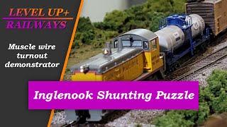 Inglenook Shunting Puzzle Layout [upl. by Enaz]