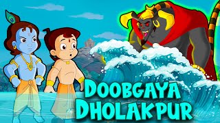 Krishna  ढोलकपुर दूब गया  Cartoons For Kids  Hindi Stories  Funny Cartoons [upl. by Korten]