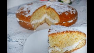 TORTA NUVOLA PANNA E COCCO  RICETTA FACILE  Maria Grazia [upl. by Colvert]