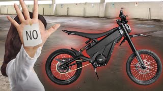 Why I WONT BUY A Talaria Surron Or Any Other Electric Dirt Bike [upl. by Alben]