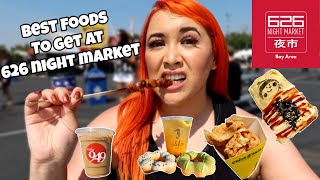 626 NIGHT MARKET BAY AREA 2021  Asian Foods to Order  Tips and Tricks [upl. by Ynehteb]