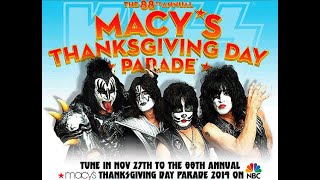 Kiss  Macys Thanksgiving Day Parade 2014  Happy Thanksgiving [upl. by Gates]