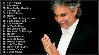 Andrea Bocelli Greatest Hits Full Album Live  Best Songs Of Andrea Bocelli 2018 [upl. by Rome]