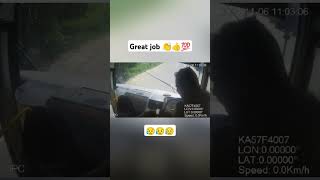 Great job 👏👍 trending youtubeshorts youtube travel tamil driver conductor india video [upl. by Gawen]