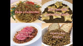 4 Idee Facili con Lenticchie e Cotechino per il Cenone di Fine Anno [upl. by Idden709]