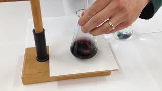 Iodine  Thiosulfate Redox Titration Demonstration [upl. by Enahpad]