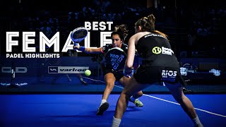 Insane Female Padel Match Highlights [upl. by Cordell472]