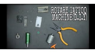 Rotary tattoo machineDIY [upl. by Nylarat]