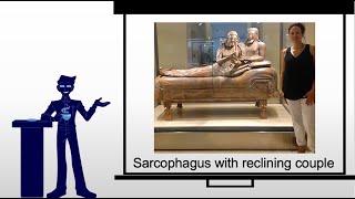 Sarcophagus with Reclining Couple [upl. by Ytrebil]