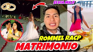 ROMMEL RACP LE PIDE MATRIMONIO A ELVIA MAJI [upl. by Llerehc]