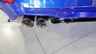 Oettinger exhaust Golf R 75 [upl. by Orose]