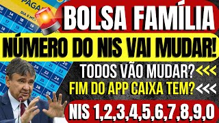 🚨ALERTA BOLSA FAMÍLIA NÚMERO DO NIS DE TODOS OS BENEFICIÁRIOS VAI MUDAR NIS 1234567890 [upl. by Lorak]