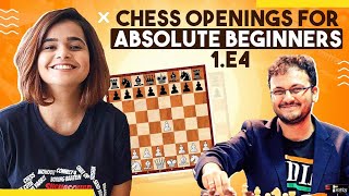 1e4  Chess Openings for Absolute Beginners Elo0 to 600  ft SuhaniShah [upl. by Eelrac]