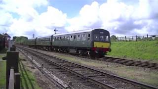 Great Central Railway Mountsorrel Branch and TPO Weekend 22072017 [upl. by Arutek221]