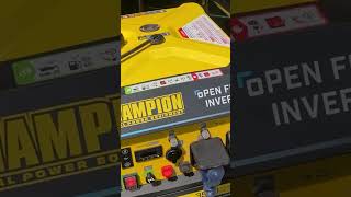 Champion 4250 3500 Open Frame Inverter Generator Is QUIET mode QUIET championgenerator [upl. by Bergin699]