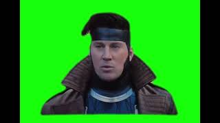 Gambit Meme Green Screen Channing Tatum [upl. by Xxam999]