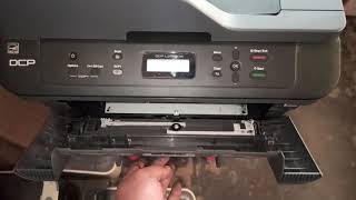 Brother DCPL2540DW Toner Reset  Brother DCP2540DW Low toner Reset brother 2540 replace toner [upl. by Notna]