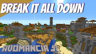 How to Un make a Minecraft Iron Farm XP Farm amp Drowned Farm in Survival Avomancia 91 Avomance [upl. by Taimi]