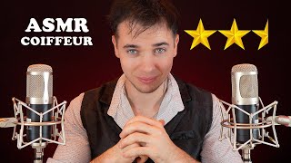 ASMR CHAOTIQUE  FAST COIFFEUR POUR DORMIR VITE 🙏 [upl. by Enyaj]