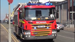 Merseyside Fire and Rescue City Centre Double turnout [upl. by Enomaj]