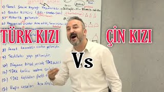 Celal Hoca TÜRK KIZLARI vs ÇİN KIZLARI [upl. by Haneekas]