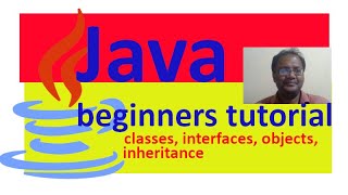 Java beginners tutorial  part 1 [upl. by Rovner]