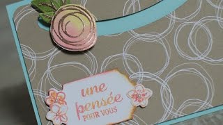 StampinUp Blog Hop les fleurs Nouveau catalogue 20162017 [upl. by Einahpad]