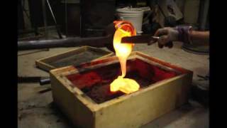 Sand Casting a Glass Bowl [upl. by Baumbaugh]