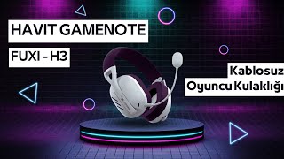 Havit Gamenote FuxiH3 Gaming Oyuncu Kulaklığı Kutu Açılış [upl. by Ymerrej]