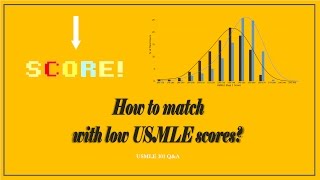 How to match with low USMLE scores USMLE 101 QampA [upl. by Halla]