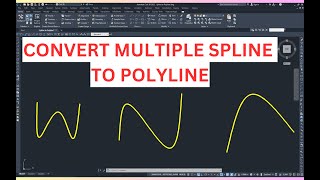 How to Convert Splines to Polylines with Ease [upl. by Kassie]