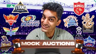 IPL 2025 MOCK AUCTION LIVE DAY 2🔥MAD Mega Auction Strategy Continues🚨 [upl. by Ater]